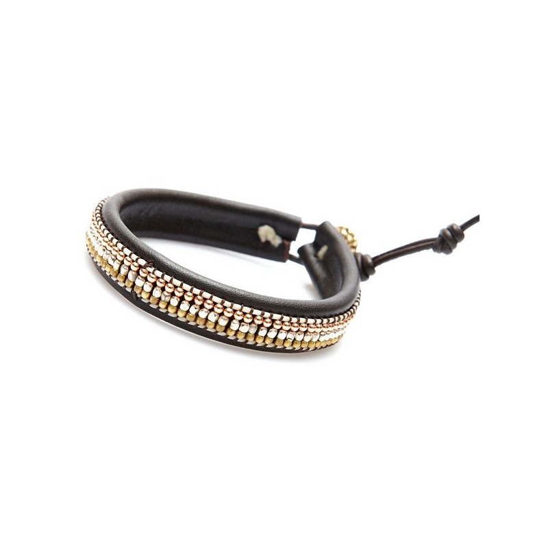 leather nakamol bracelet