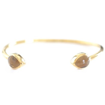 Lucas Jack London bracelet Gold and Brown