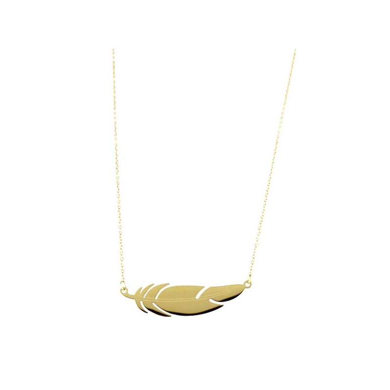 Feather necklace