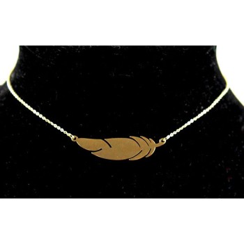 Feather necklace