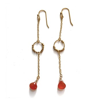 Cornaline Earrings