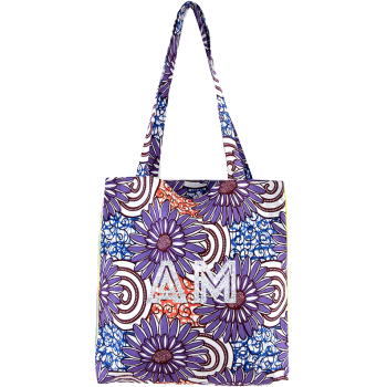 tote bag coton wax monogram de Maud Fourier